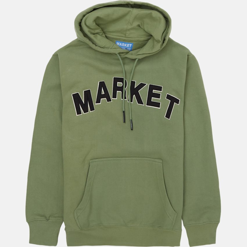 Market Sweatshirts COMMUNITY GARDEN HOODIE BASIL GREEN